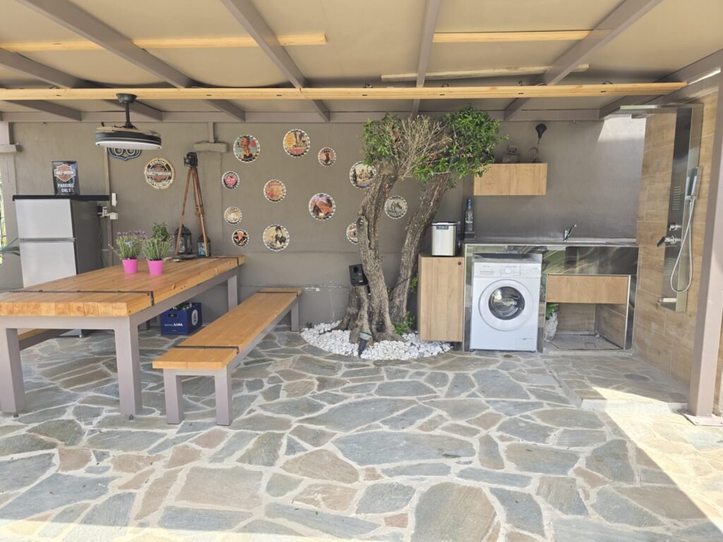 pool tent by the sea xanthos