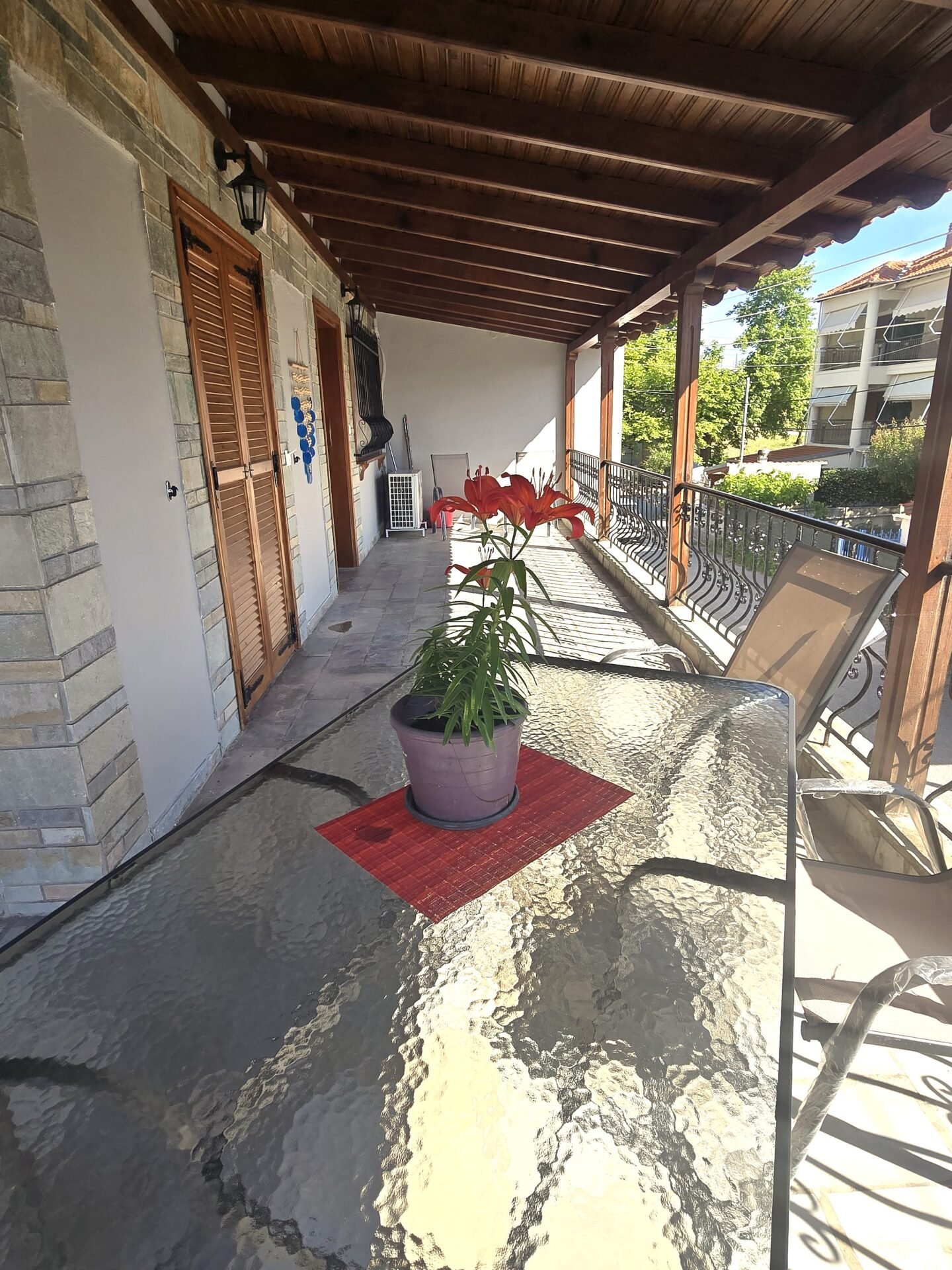 salt wate apartment halkidiki